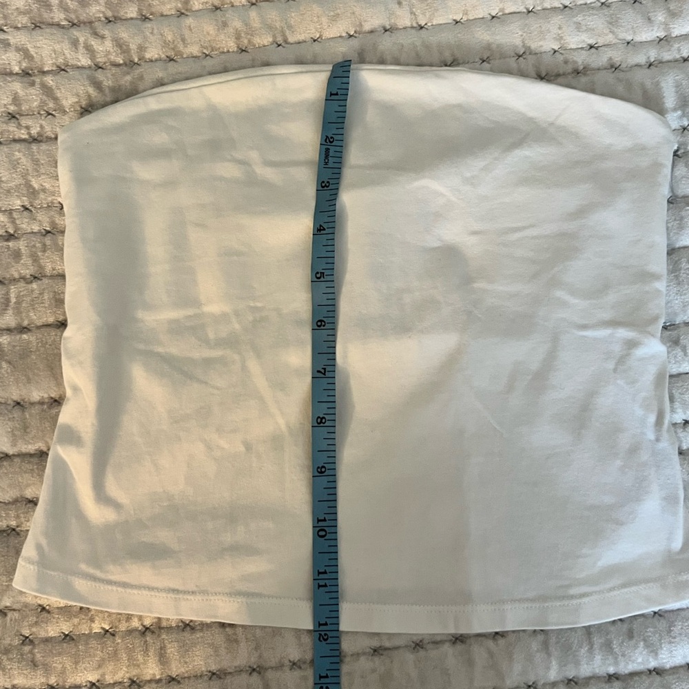 Free People White Crop Top